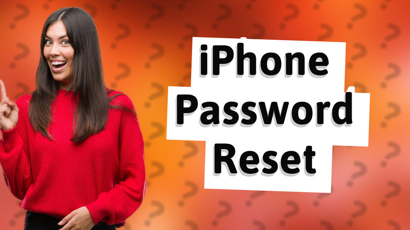 iPhone Password Reset