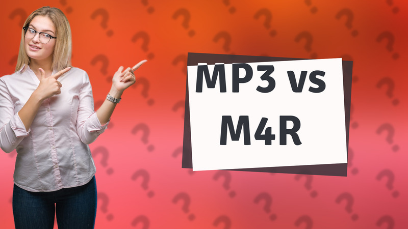MP3 vs M4R