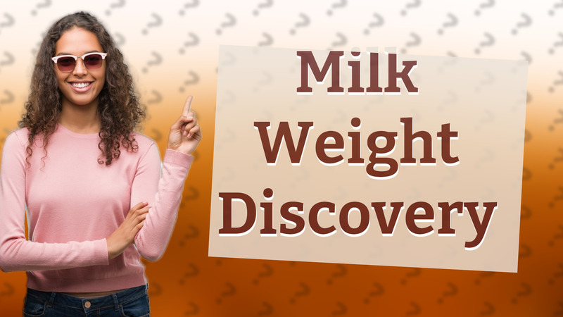 Milk Weight Discovery