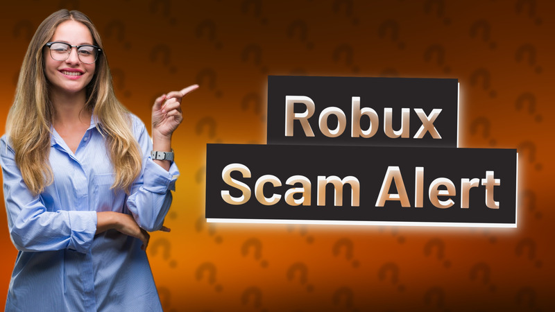 Robux Scam Alert