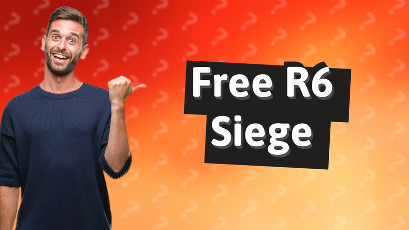 Free R6 Siege