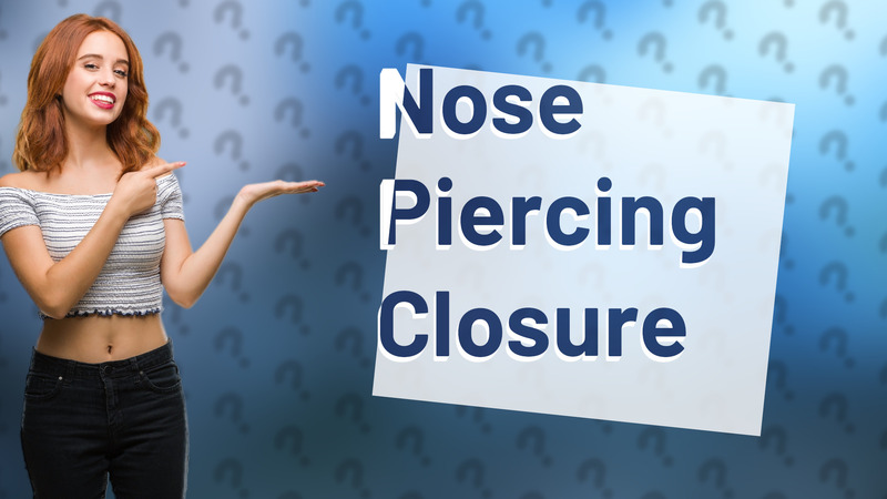 Nose Piercing Closure
