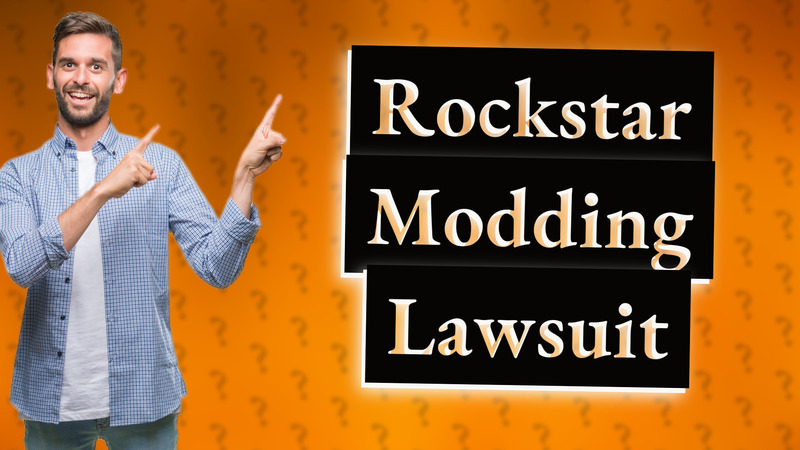 Rockstar Modding Lawsuit