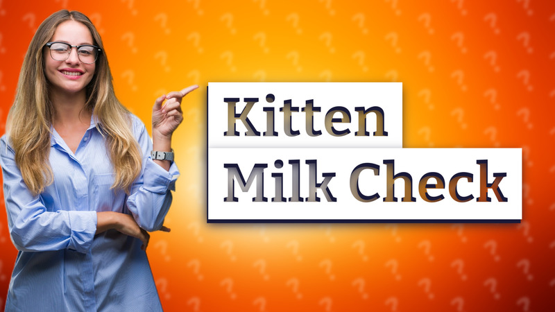 Kitten Milk Check