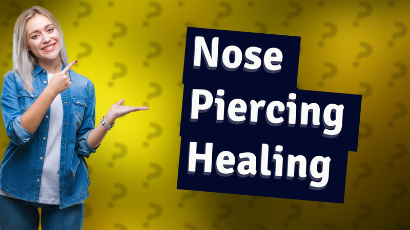 Nose Piercing Healing