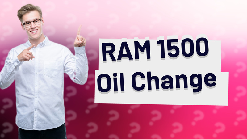 RAM 1500 Oil Change