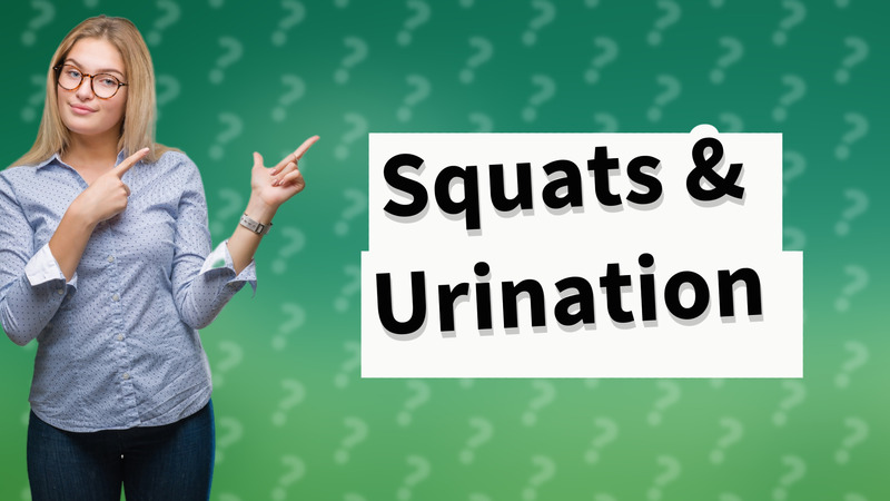 Squats & Urination