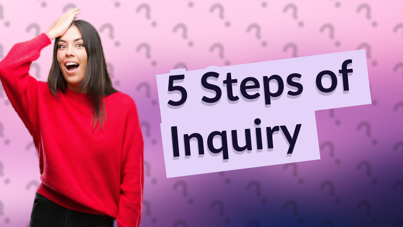 5 Steps of Inquiry