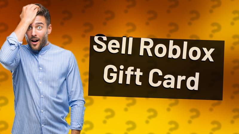 Sell Roblox Gift Card