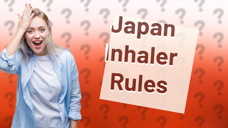 Japan Inhaler Rules