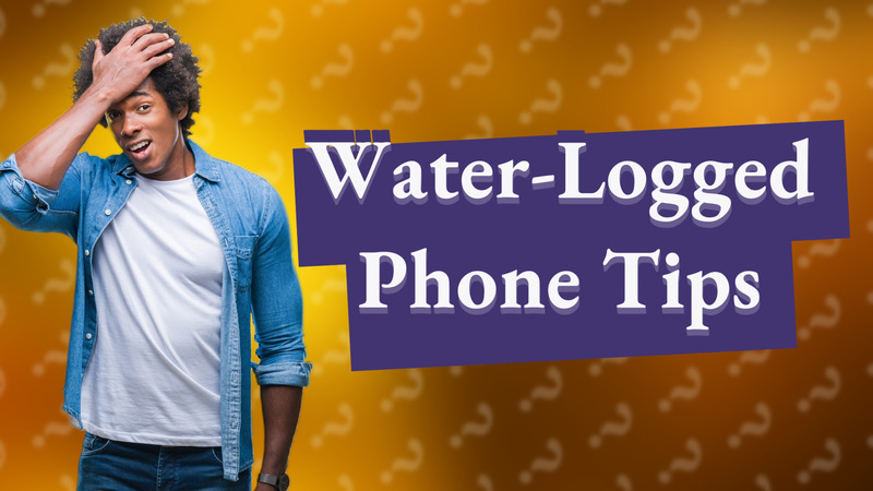 Water-Logged Phone Tips