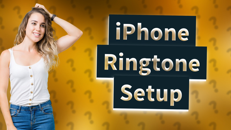 iPhone Ringtone Setup