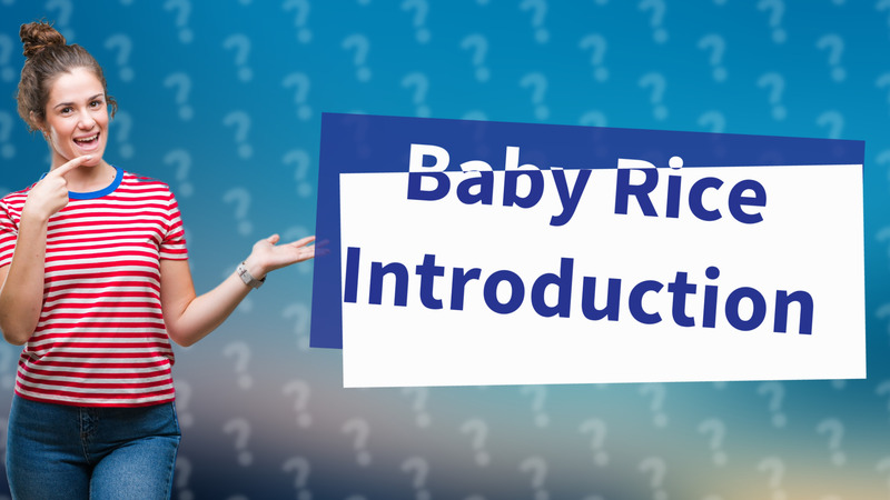 Baby Rice Introduction