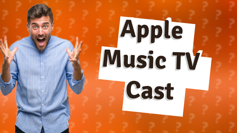 Apple Music TV Cast