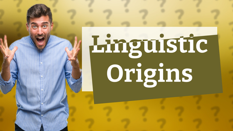 Linguistic Origins