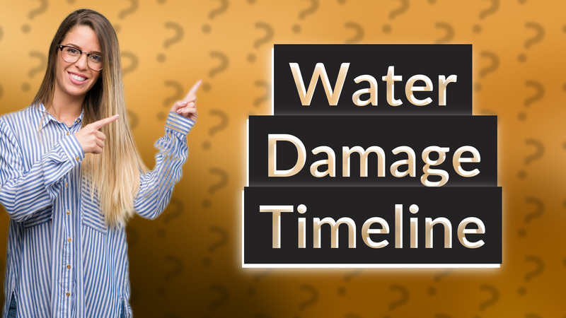 Water Damage Timeline