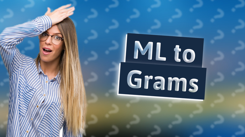 ML to Grams