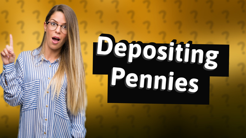 Depositing Pennies