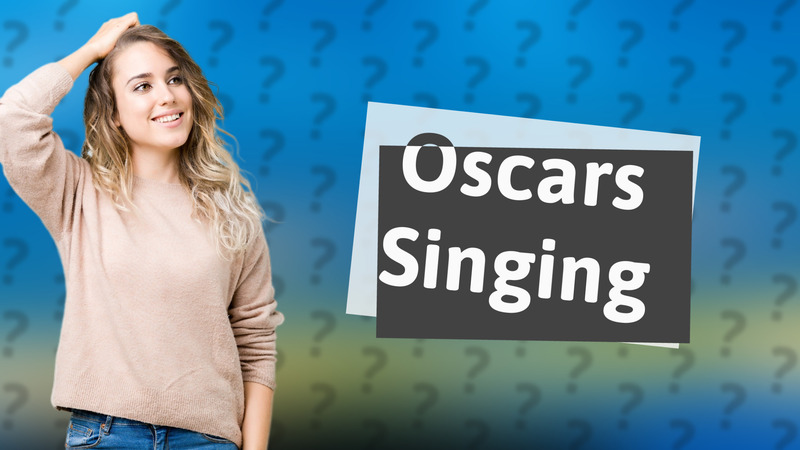 Oscars Singing