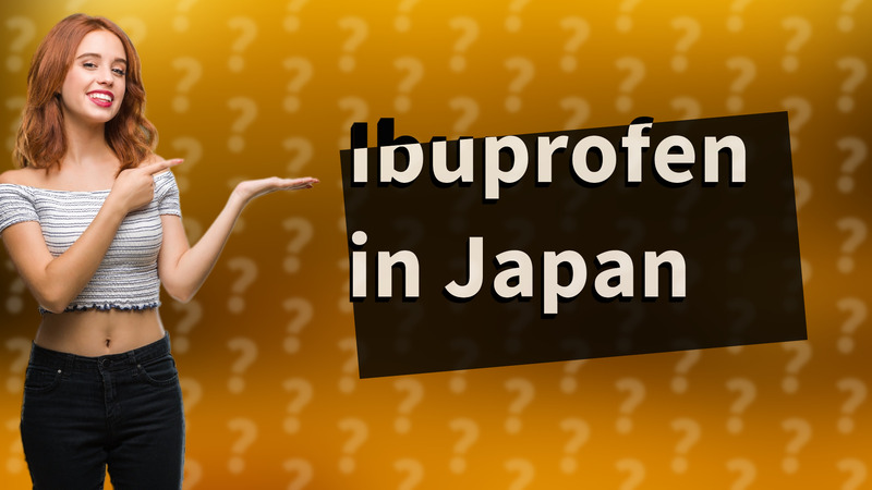 Ibuprofen in Japan