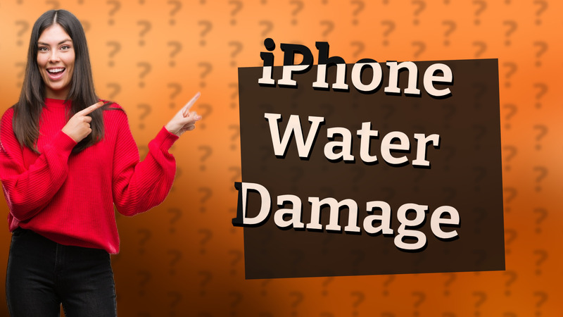 iPhone Water Damage