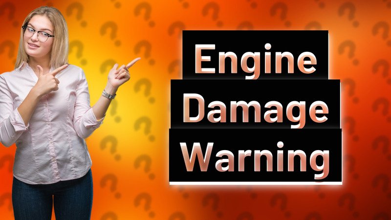 Engine Damage Warning