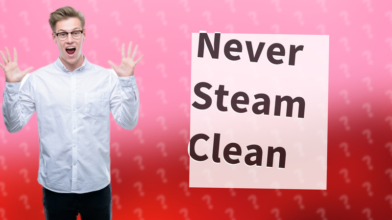 Never Steam Clean