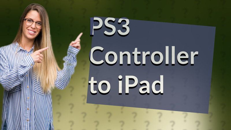 PS3 Controller to iPad