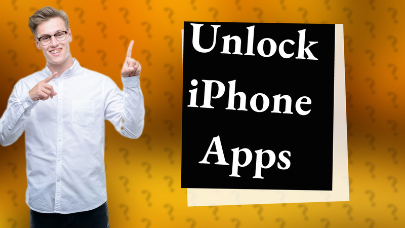 Unlock iPhone Apps