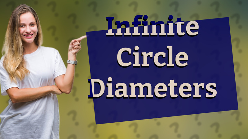 Infinite Circle Diameters