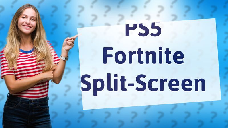 PS5 Fortnite Split-Screen