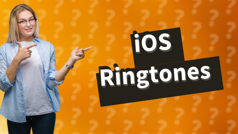 iOS Ringtones