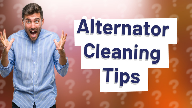 Alternator Cleaning Tips
