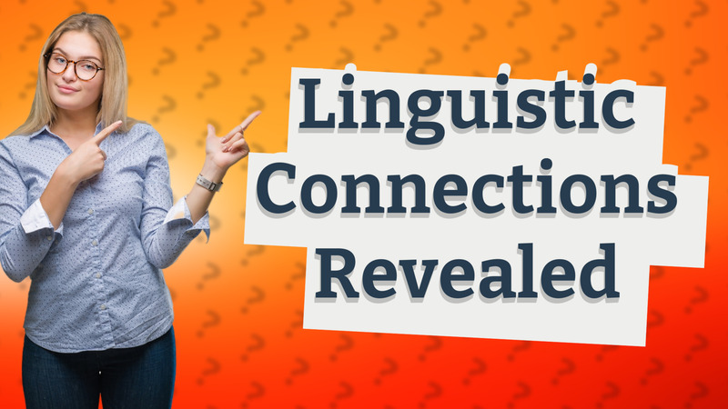 Linguistic Connections Revealed