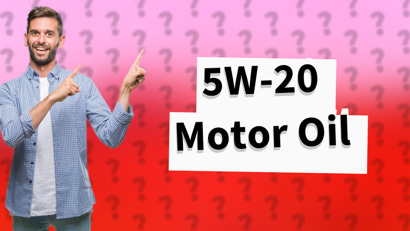 5W-20 Motor Oil