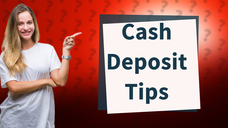 Cash Deposit Tips