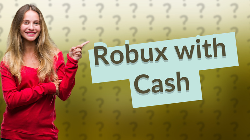 Robux with Cash