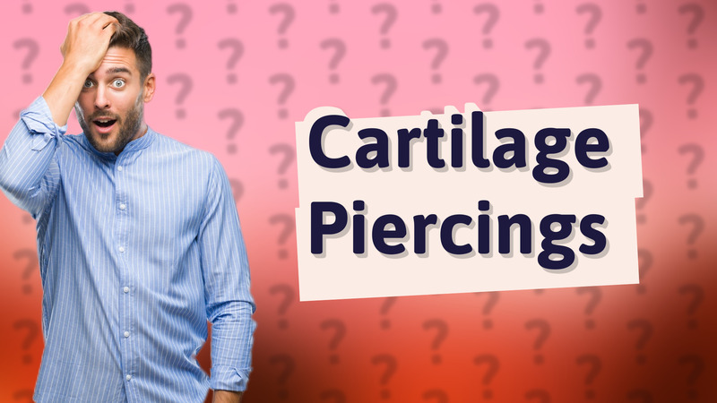 Cartilage Piercings