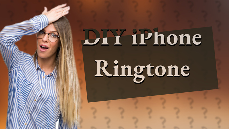 DIY iPhone Ringtone