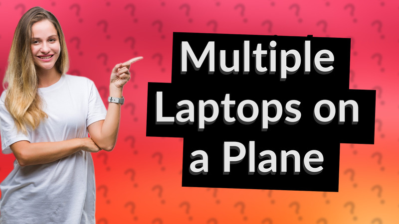 Multiple Laptops on a Plane