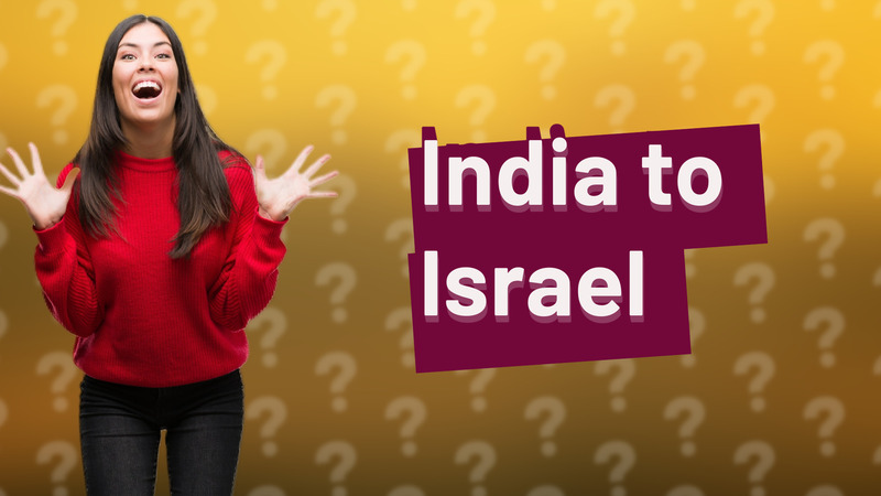 India to Israel