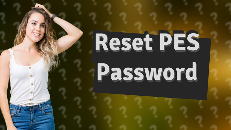 Reset PES Password