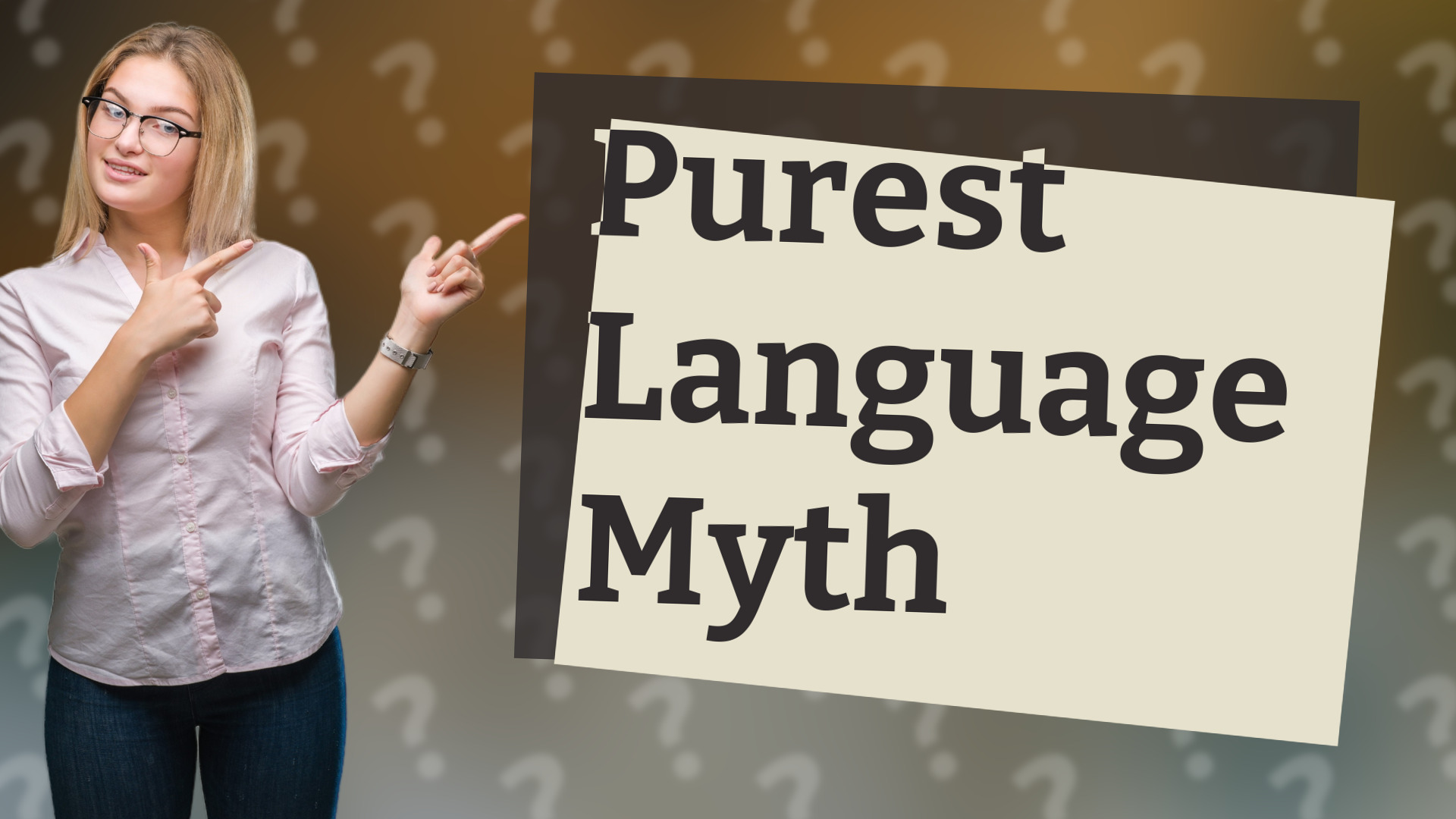 Purest Language Myth