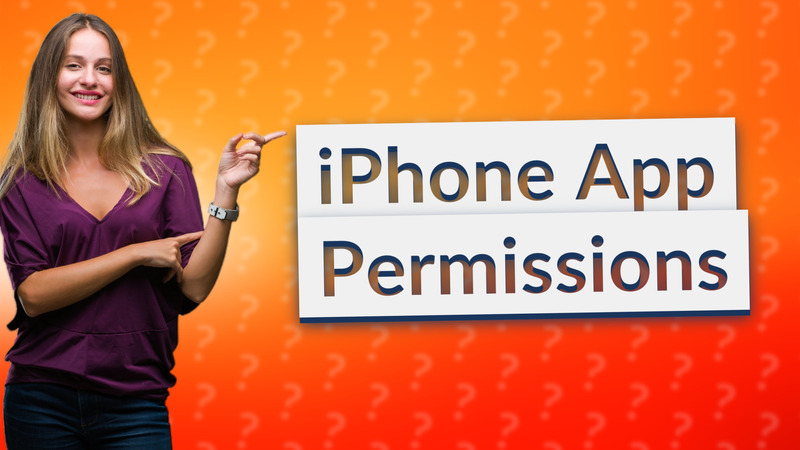 iPhone App Permissions