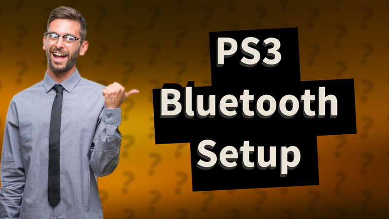 PS3 Bluetooth Setup