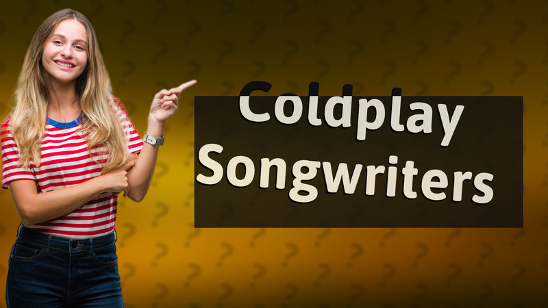 Coldplay Songwriters