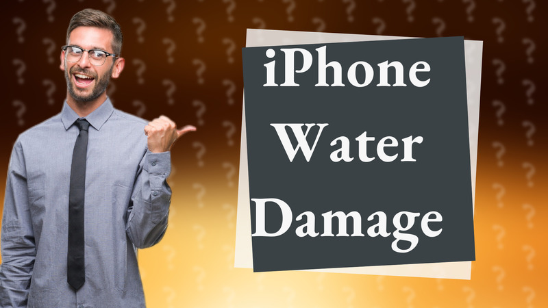 iPhone Water Damage