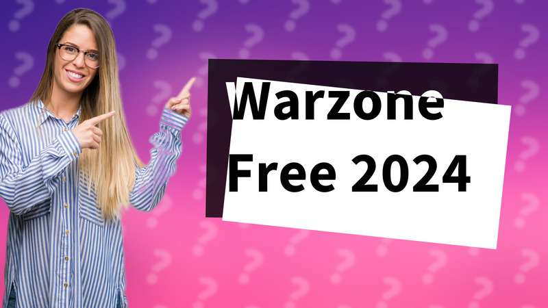 Warzone Free 2024