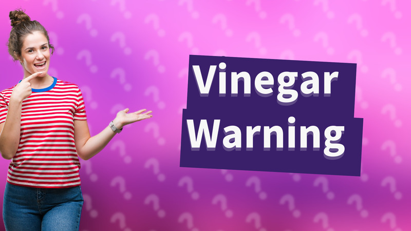 Vinegar Warning