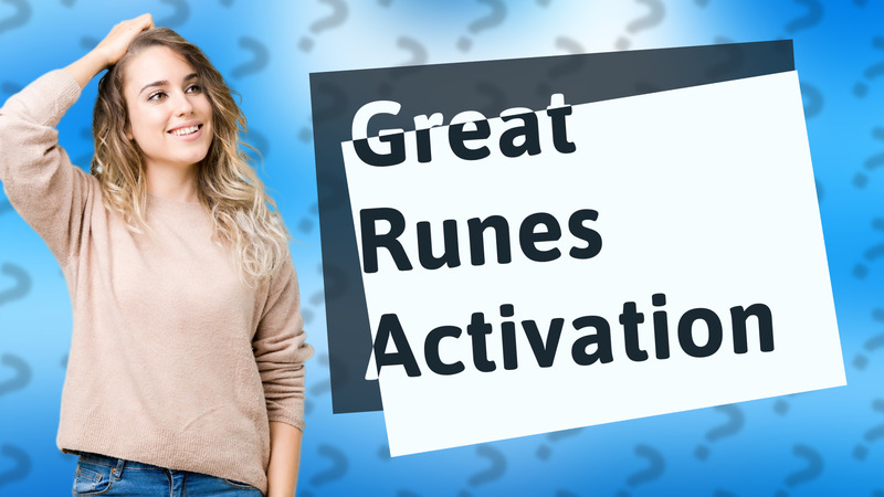 Great Runes Activation